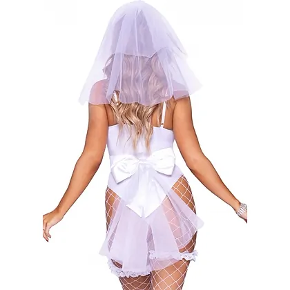 Costum Leg Avenue Blushing Bride Alb XS