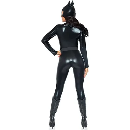 Costum Leg Avenue Captivating Crime Fighter Negru L