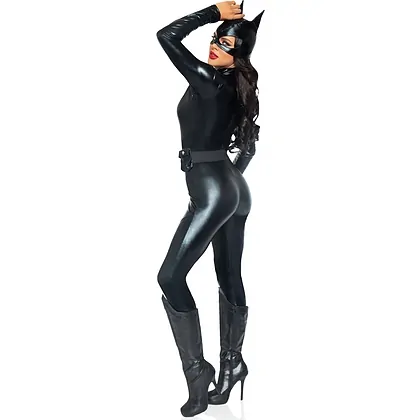 Costum Leg Avenue Captivating Crime Fighter Negru S