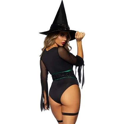 Costum Leg Avenue Classic Witch Negru L