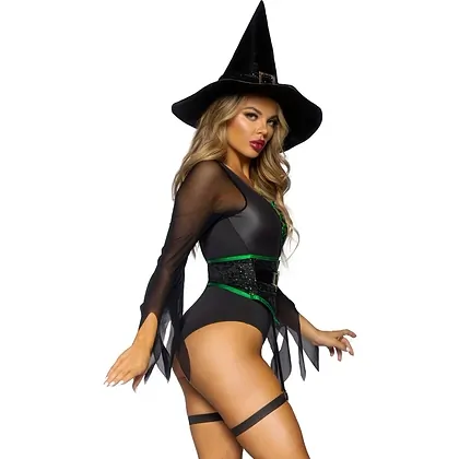 Costum Leg Avenue Classic Witch Negru M