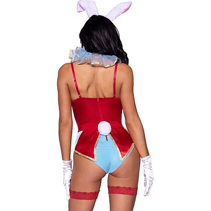 Costum Leg Avenue White Rabbit Bodysuit Multicolor L
