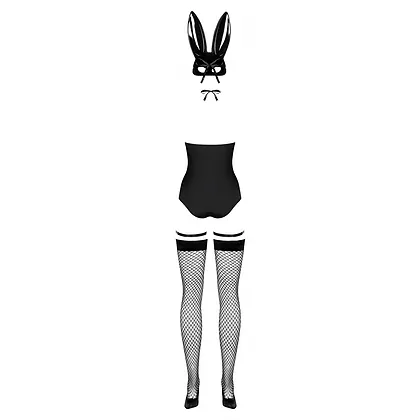 Costum Obsessive Bunny Love Negru S-M