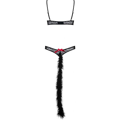 Costum Obsessive Gepardina Negru S-M