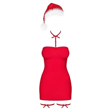 Costum Obsessive Kissmas Roșu 2XL