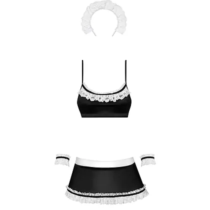 Costum Obsessive Maid Negru S-M