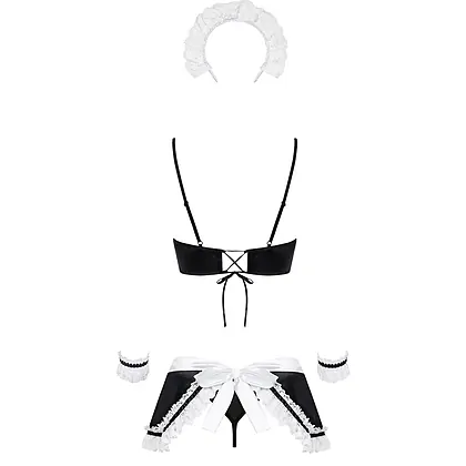 Costum Obsessive Maid Negru S-M