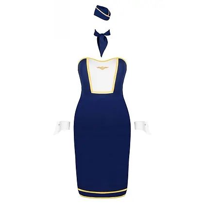 Costum Obsessive Stewardess Albastru M-L