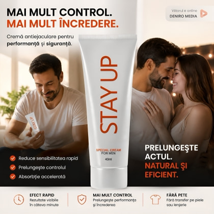 Cremă Antiejaculare Penis Stay Up Delay 40ml