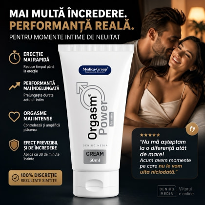 Cremă Erecție Orgasm Power 50ml