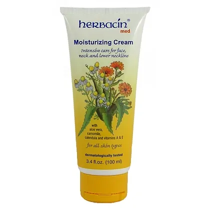 Cremă hidratantă facială (tub) Herbacin 100ml