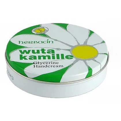 Cremă mâini cu mușețel (cutie aluminiu), Herbacin, 75 ml
