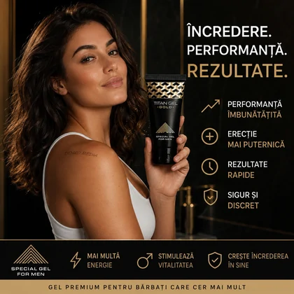 Cremă Titan Gel Gold Original 50ml