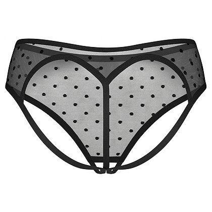 Crotchless Panties Obsessive Nuites Negru S-M