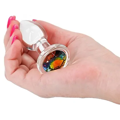 Crystal Desires Rainbow Gem S Plug Anal Multicolor