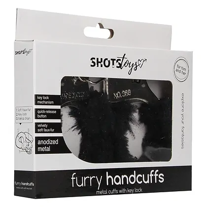 Cătușe Furry Fun Negru