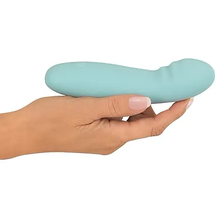 cuties Mini Vibrator – 8 Moduri, Reîncărcabil Albastru