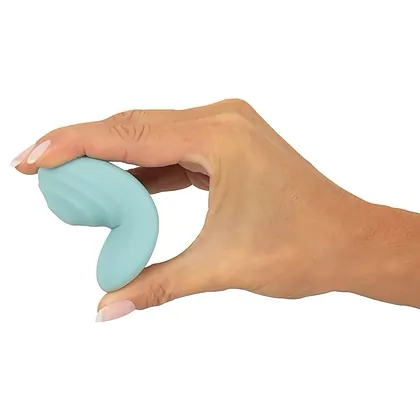 cuties RC Panty - Vibrator Discret, 10 Moduri, Reîncărcabil Albastru