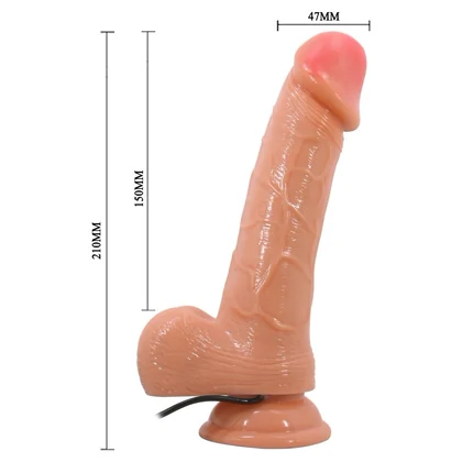 Debra Barbara Ken Dildo Vibrații 8,3 cm, cu Ventuză