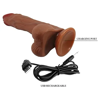 Debra Calisto 9,8 cm – Vibrator Rotativ cu Ventuză Discret