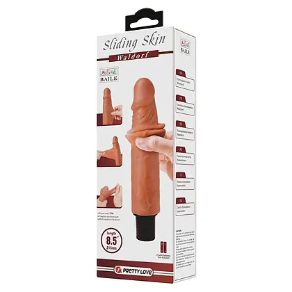 Debra Sliding Skin Waldorf — Vibrator Realist 21 cm