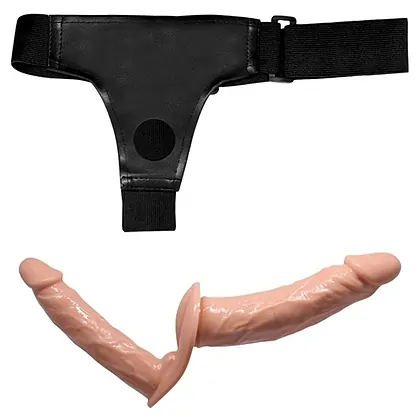 Debra Strap-On Dublu Realist, Ham Reglabil