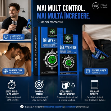 Delayxetine Power Gran - 7 Plicuri, Potență Și Erecție