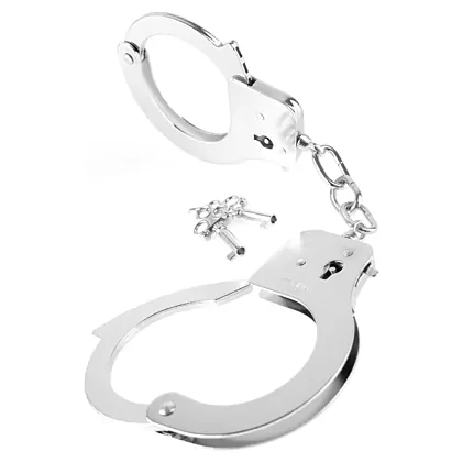 Designer Metal Handcuffs Argintiu