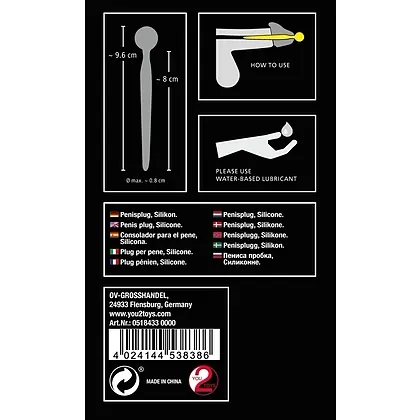 Dilatator Penis Bilă Albastru