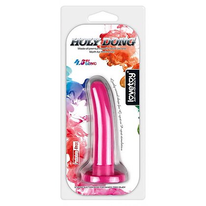 Dildo 12cm Lovetoy Silicone Holy Dong Roz
