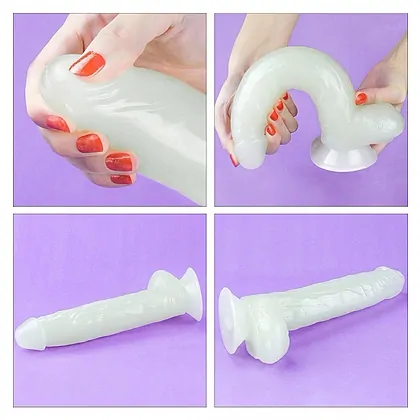 Dildo 26cm Lumino Play Alb