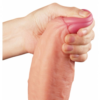 Dildo 28cm Dual Layer Platinum