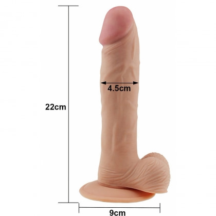 Dildo cu Ventuză Ultra Soft Dude 6