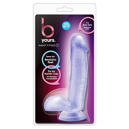 Dildo Cu Ventuză B Yours Sweet N Hard 1 Transparent