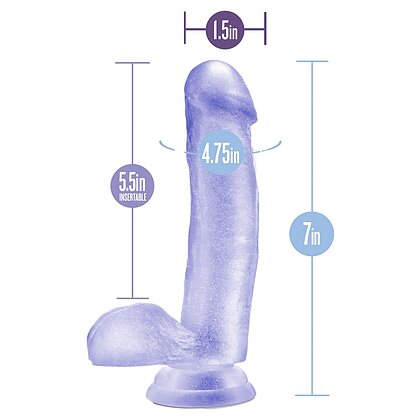 Dildo Cu Ventuză B Yours Sweet N Hard 1 Transparent