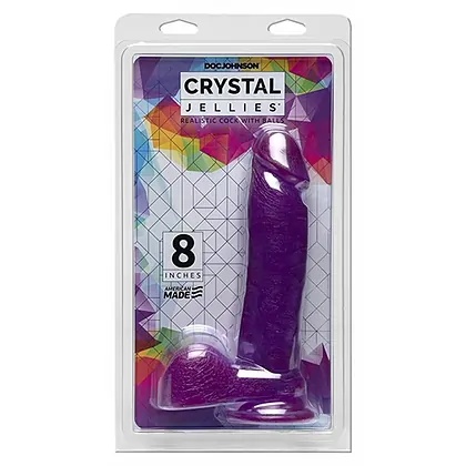 Dildo Cu Ventuză Ballsy Penis Mov