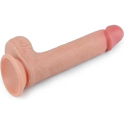 Dildo cu Ventuză Dual Layered