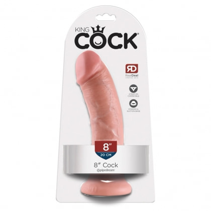 Dildo cu Ventuză King Penis 21.5 cm