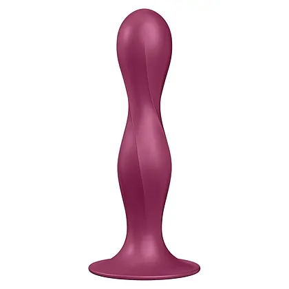 Dildo Double Ball-R - Weighted Roșu