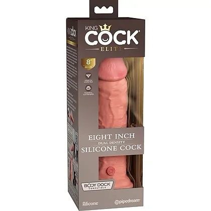 Dildo Dual Density 22 cm King Elite realist cu ventuza