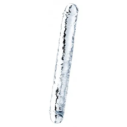 Dildo Dublu 30cm Flawless Transparent