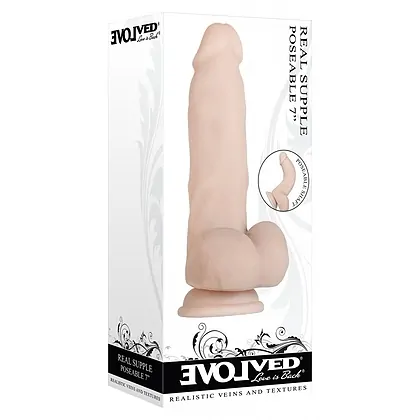 Dildo Evolved Real Supple Poseable 7inch
