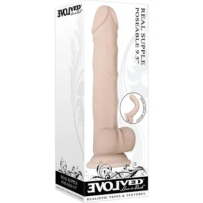 Dildo Evolved Real Supple Poseable 9.5
