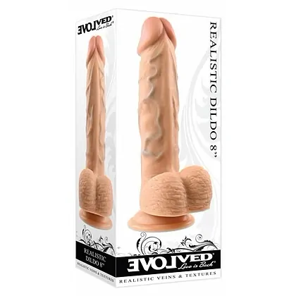 Dildo Evolved Realistic 8inch Light