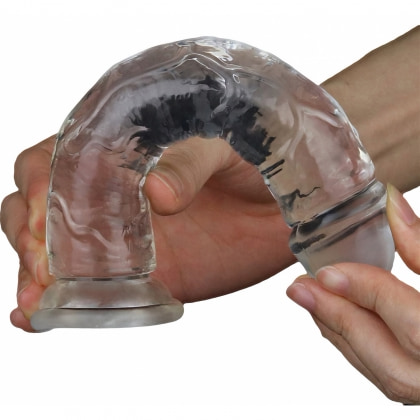 Dildo Flawless Clear 17.8cm Transparent