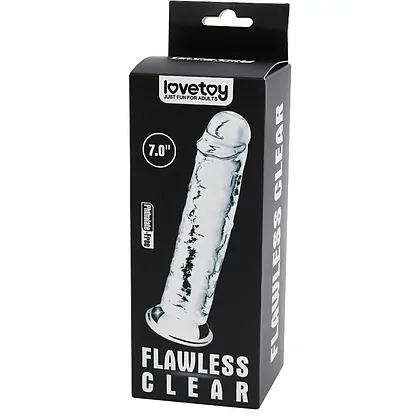 Dildo Flawless Clear 7 Transparent