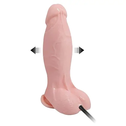 Dildo Gonflabil Cu Ventuză 18cm