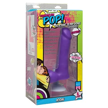 Dildo Icon Slim 16.5cm Mov