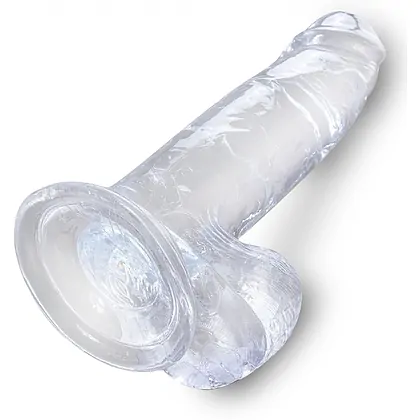 Dildo King 7 Inch Penis Transparent