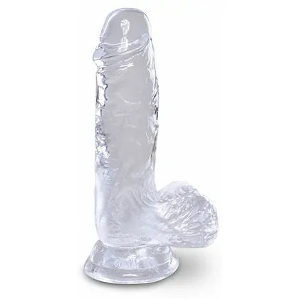 Dildo King Penis Clear Transparent